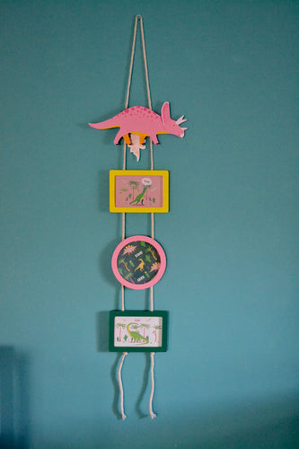 Dinosaur hanging photo frame